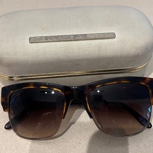 Stella McCartney Tortoiseshell & Gold Sunglasses